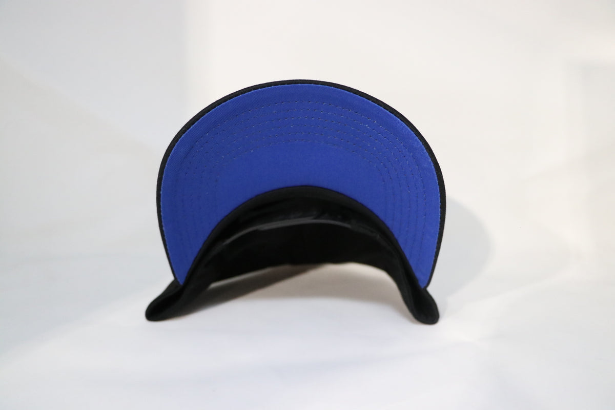 Rancho Humilde Logo Hat Black/Blue – Rancho Humilde Store