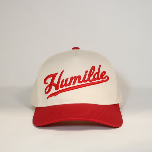 Humilde Hat Red/White