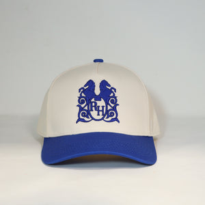 Rancho Humilde Logo Hat Royal Blue/White