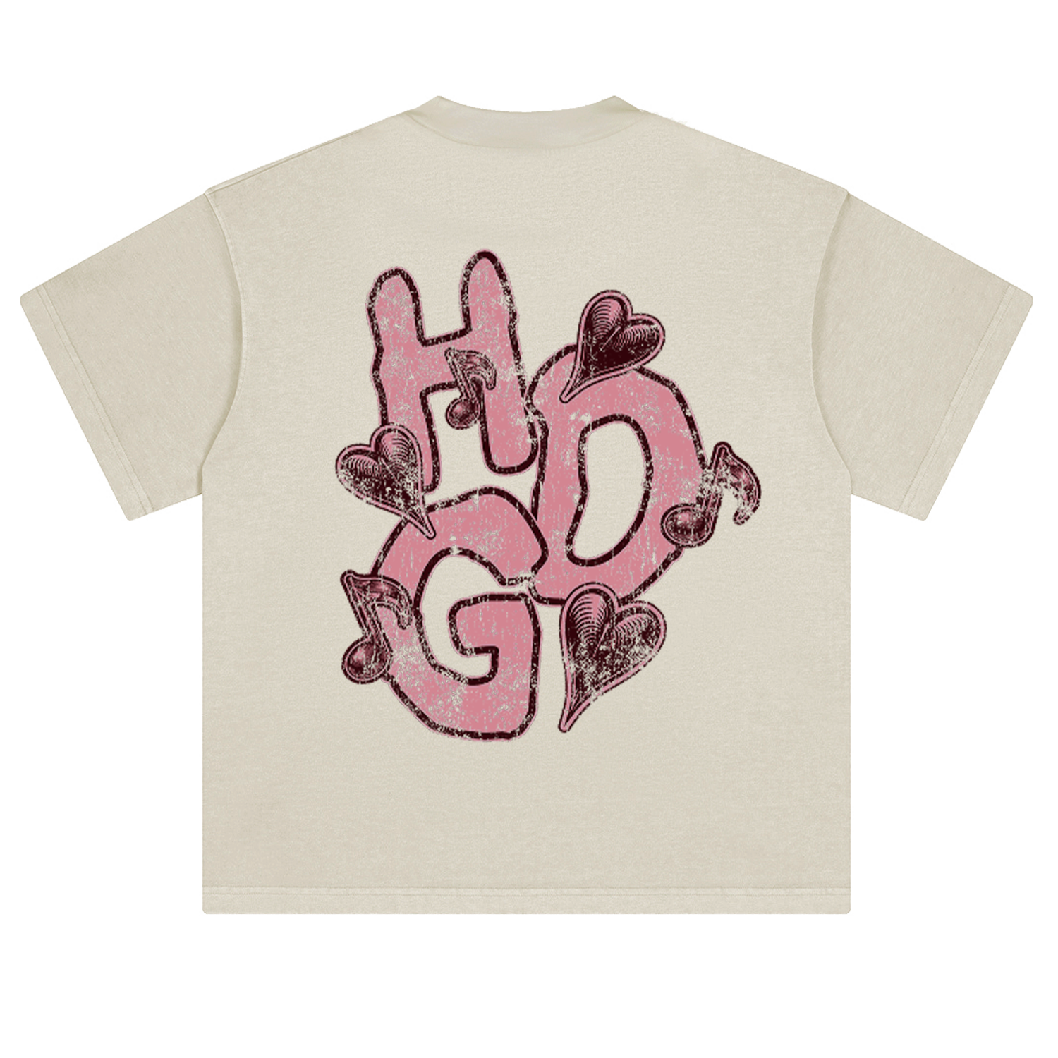 Herencia De Grandes Cream Angel T-shirt