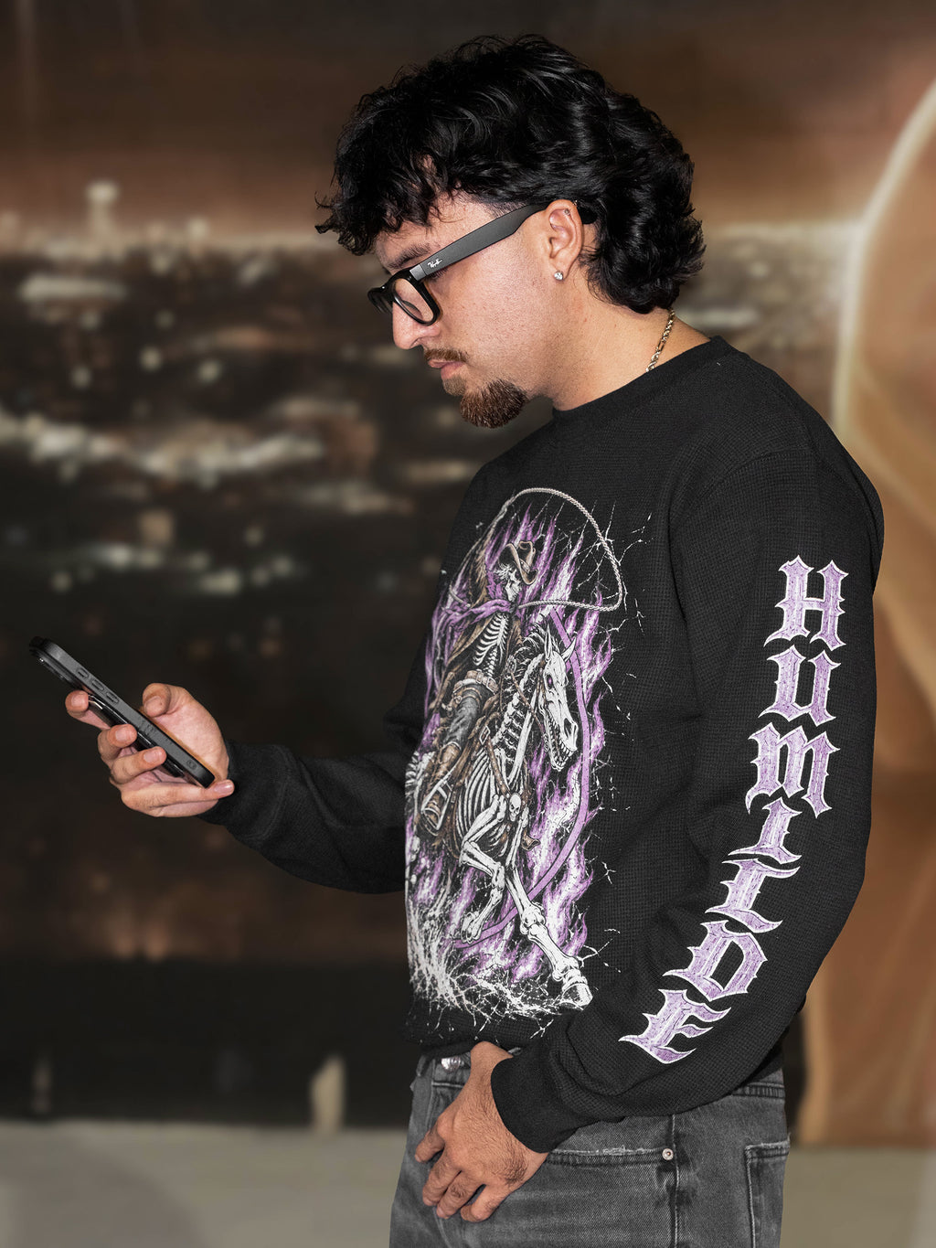 R.H. Ghostrider Thermal Crewneck