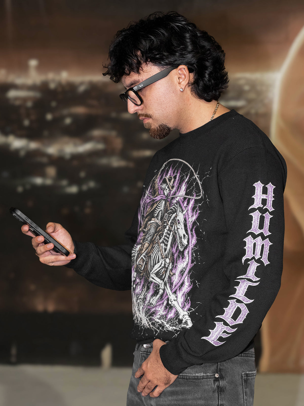 R.H. Ghostrider Thermal Crewneck