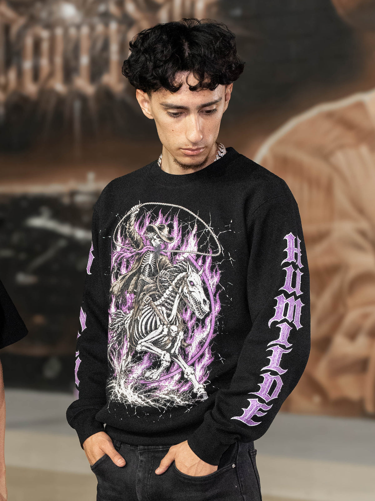R.H. Ghostrider Thermal Crewneck