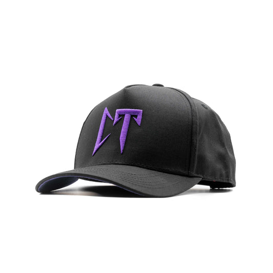 CT Hat (Black/Black/Purple)