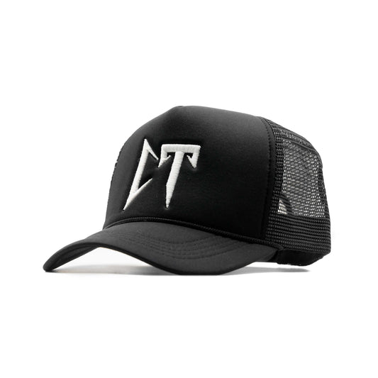 CT Trucker Hat (Black/White)