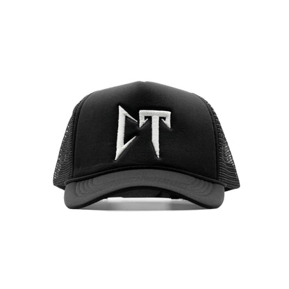 CT Trucker Hat (Black/White)