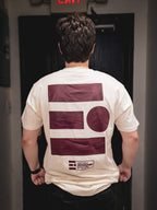 Edicion Especial "E" Shirt (beige/burgundy)