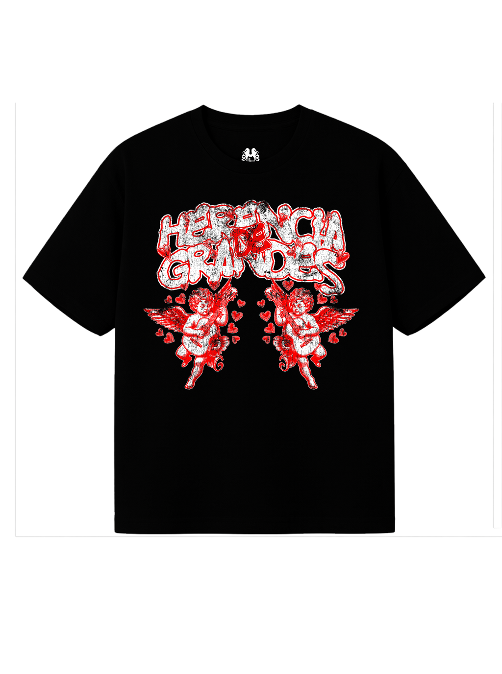 Herencia De Grandes Black Angel T-shirt
