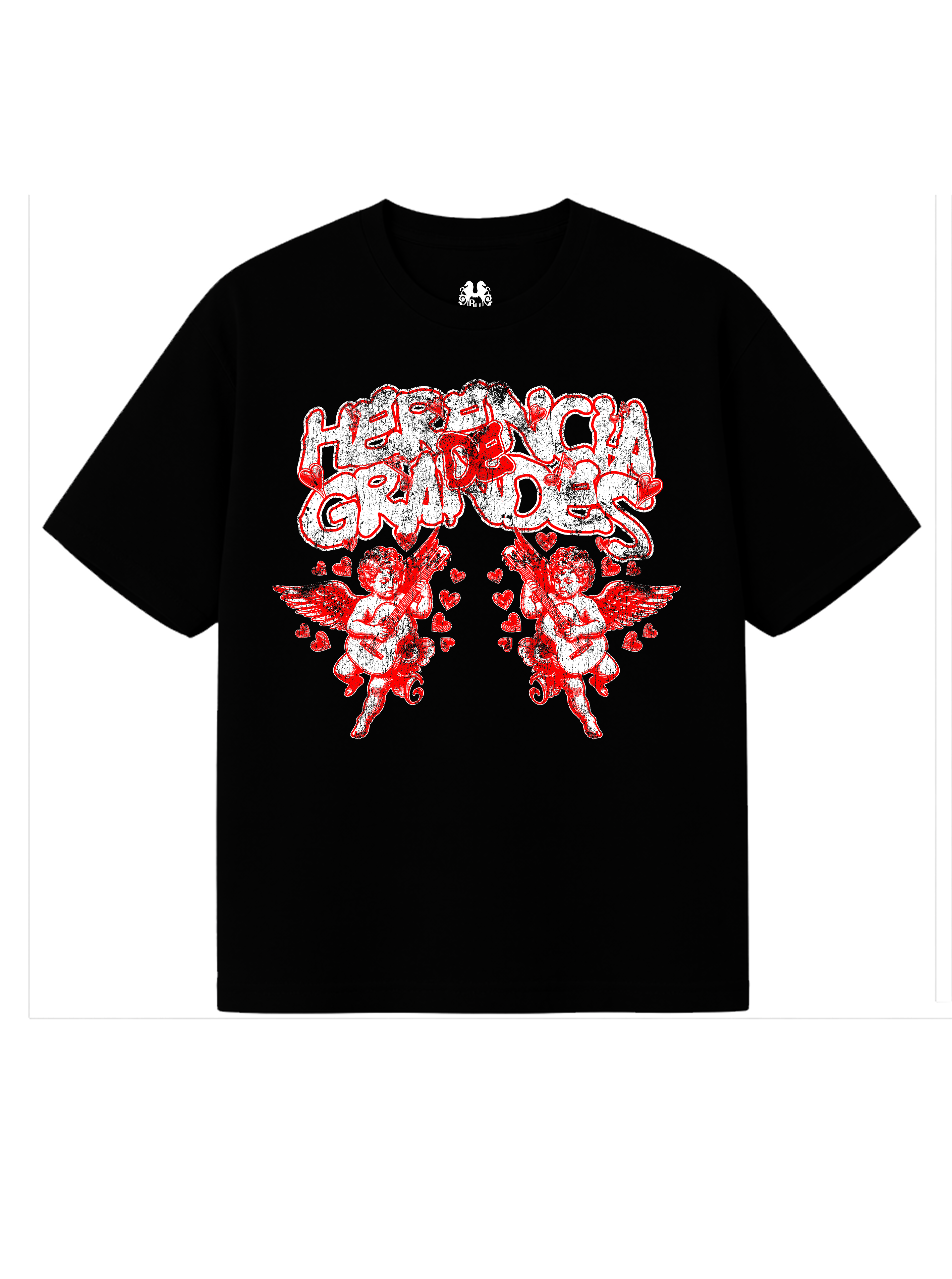 Herencia De Grandes Black Angel T-shirt