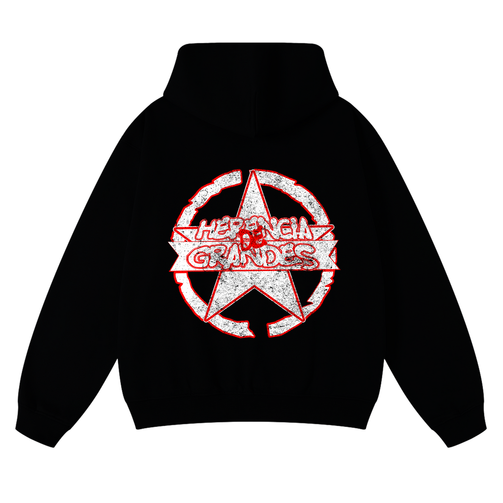 Herencia De Grandes Black Star Hoodie