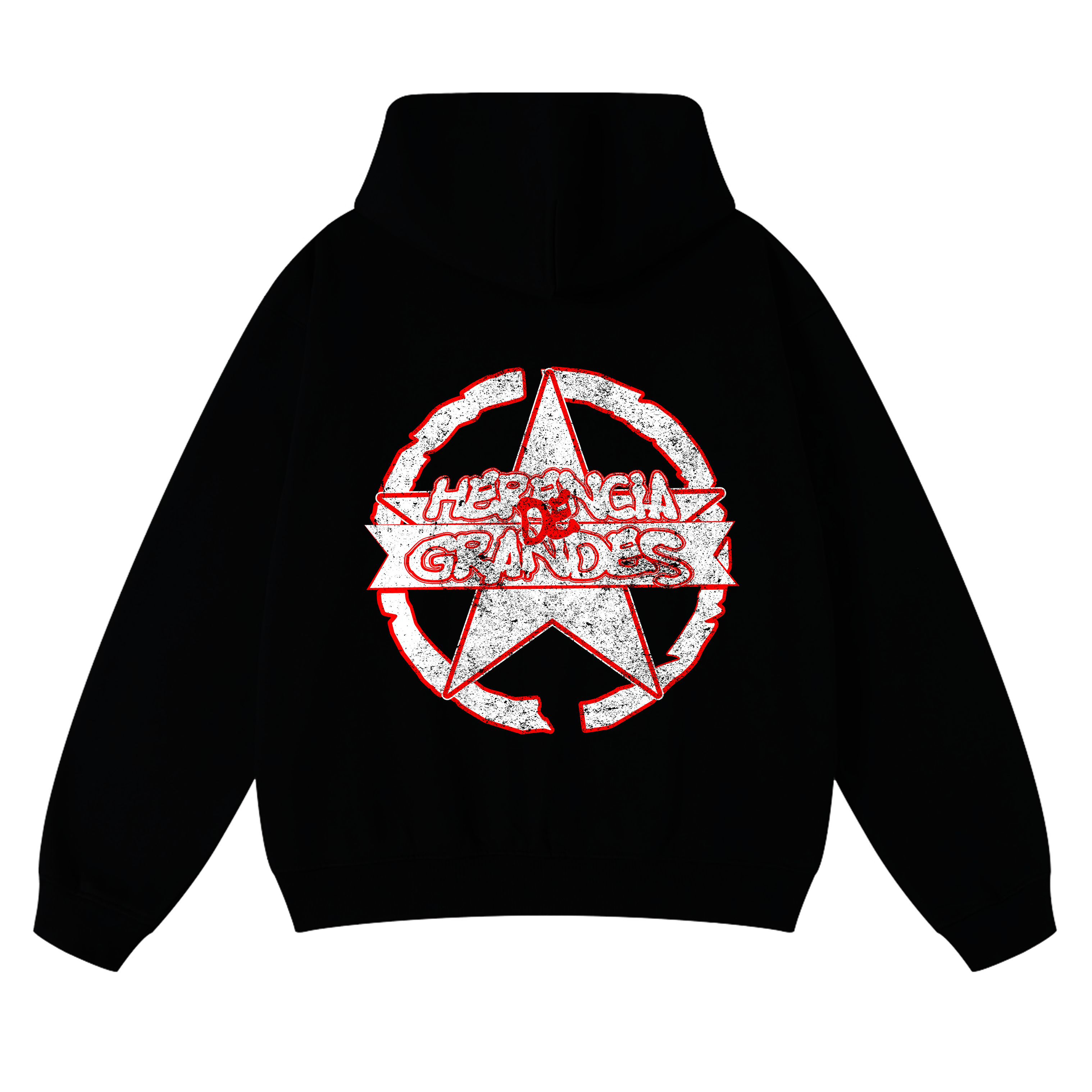 Herencia De Grandes Black Star Hoodie