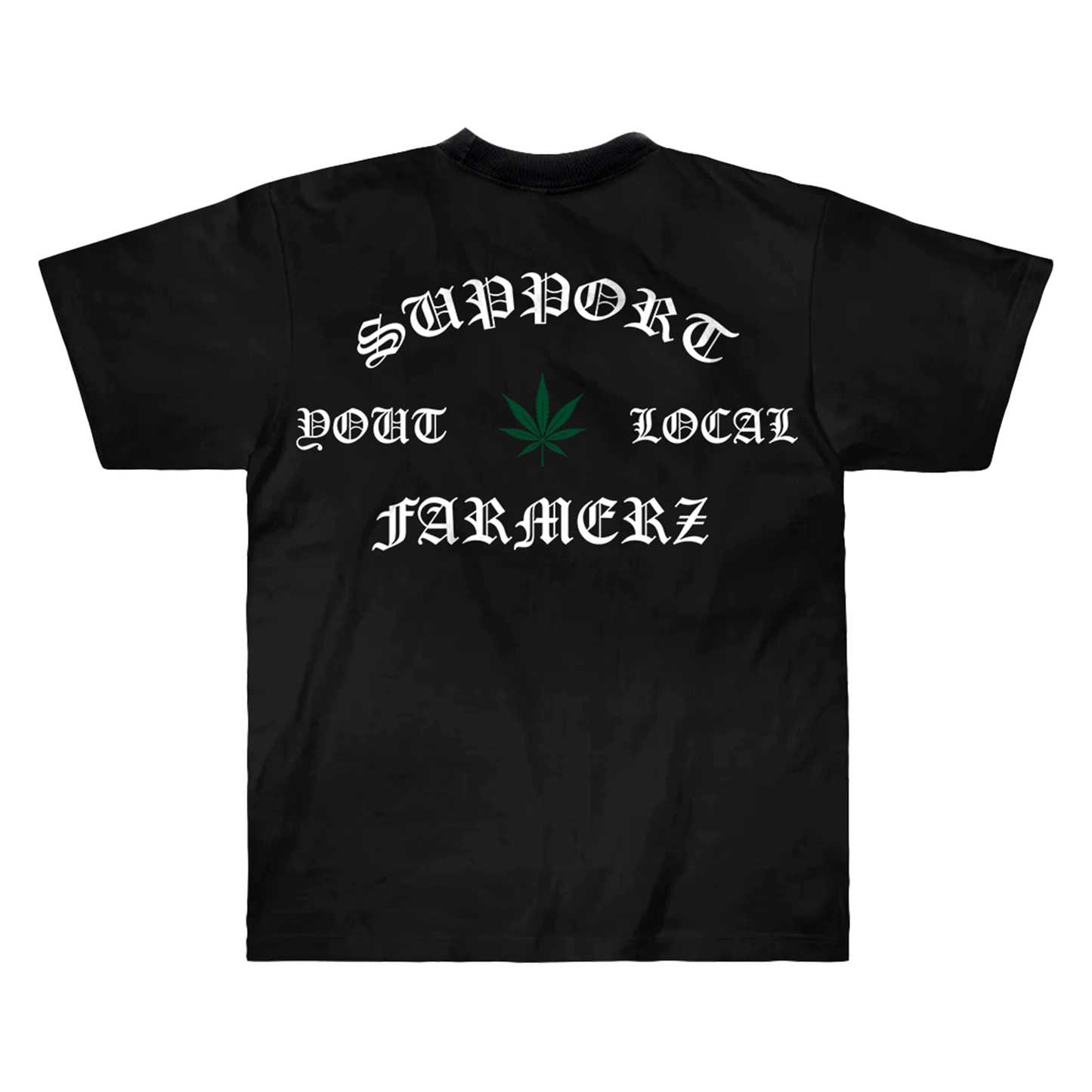 Old English Support Local Farmerz T shirt