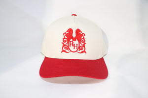 Rancho Humilde Logo Hat Red/White