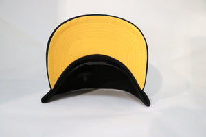 Rancho Humilde Logo Hat Black/Yellow