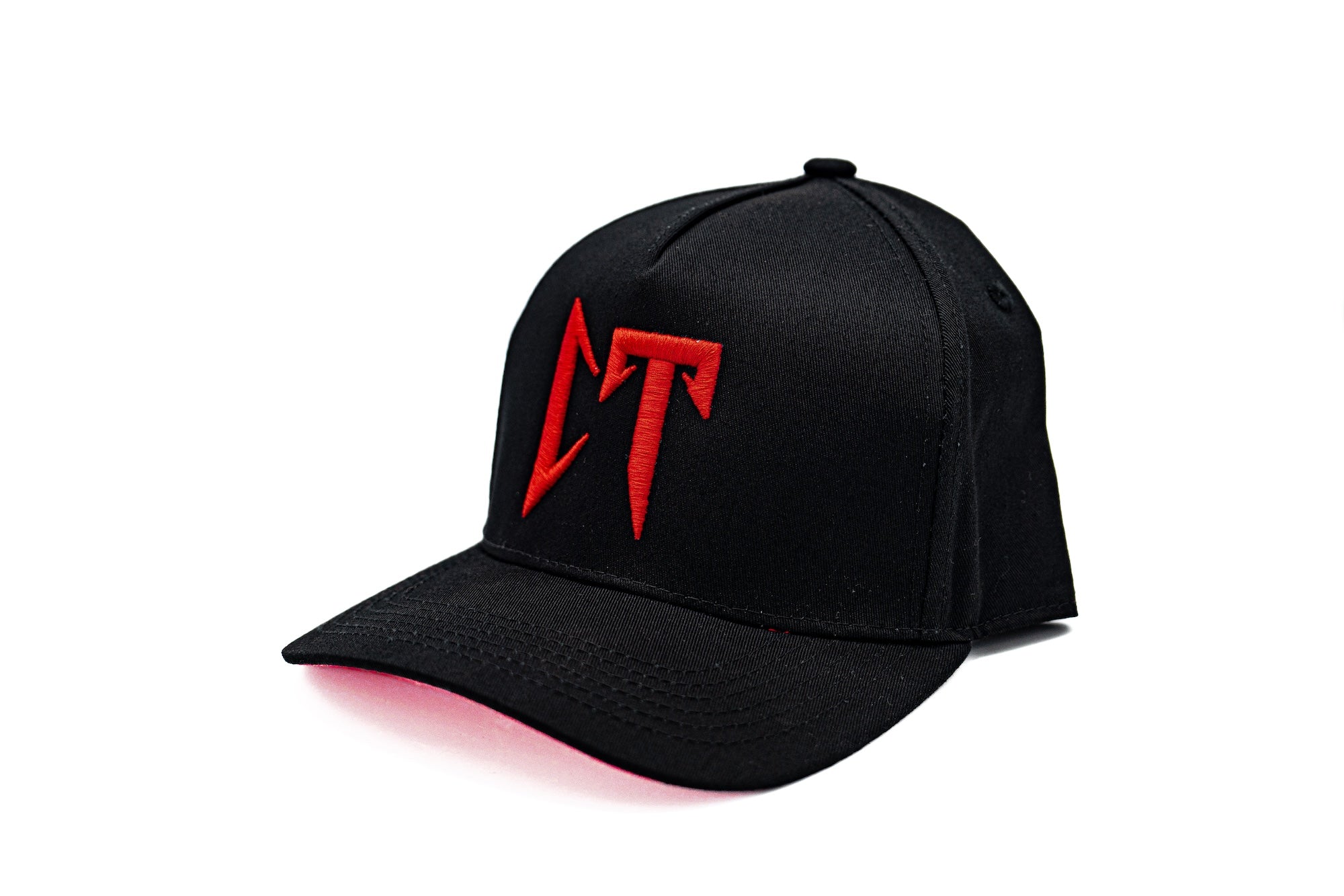 CT Hat (Black/Black/Red)