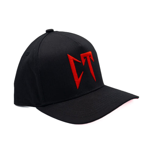 CT Hat (Black/Black/Red)