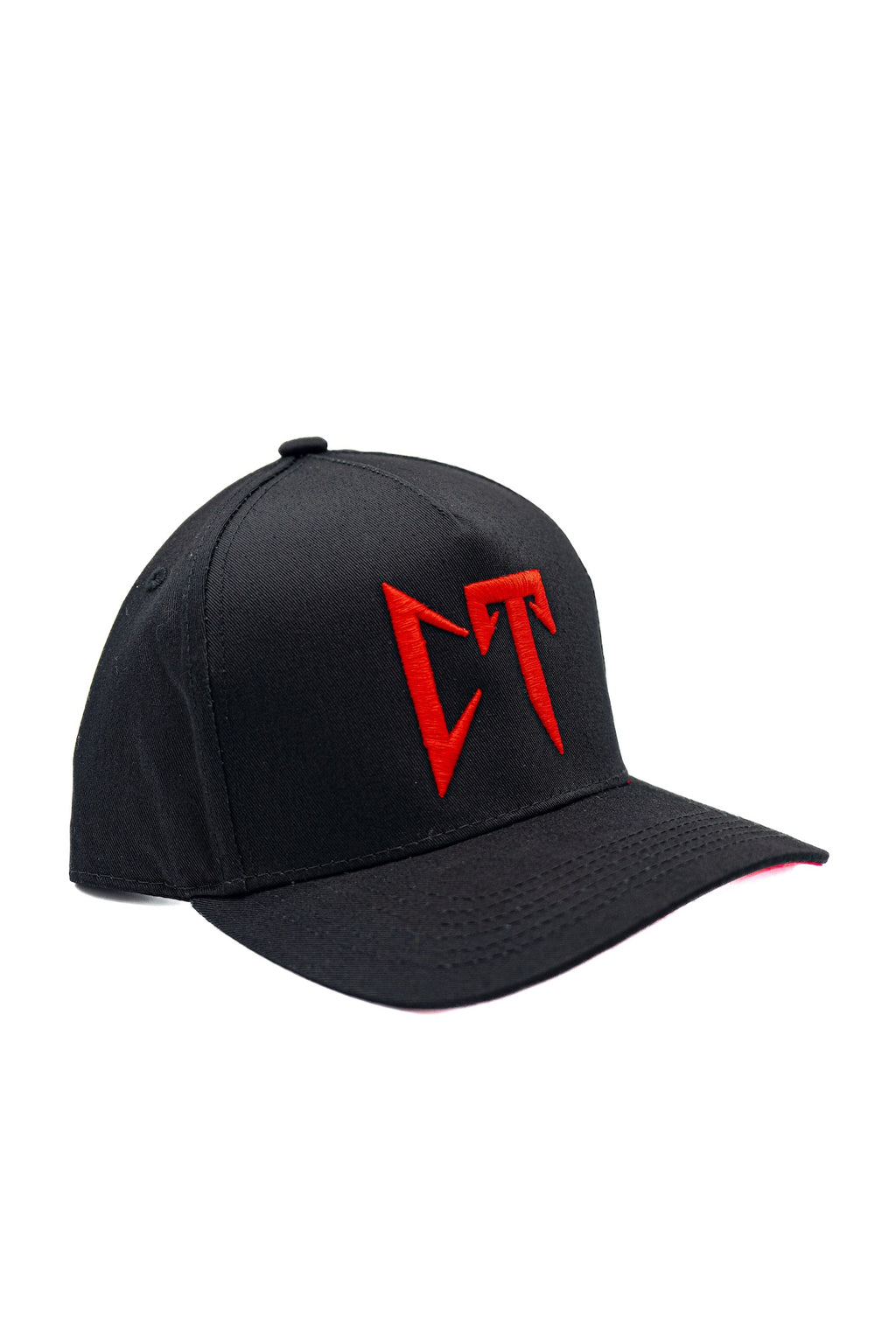 CT Hat (Black/Black/Red)