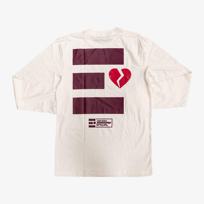 Edicion Especial Broken Heart - Long Sleeve Shirt (beige/burgundy)