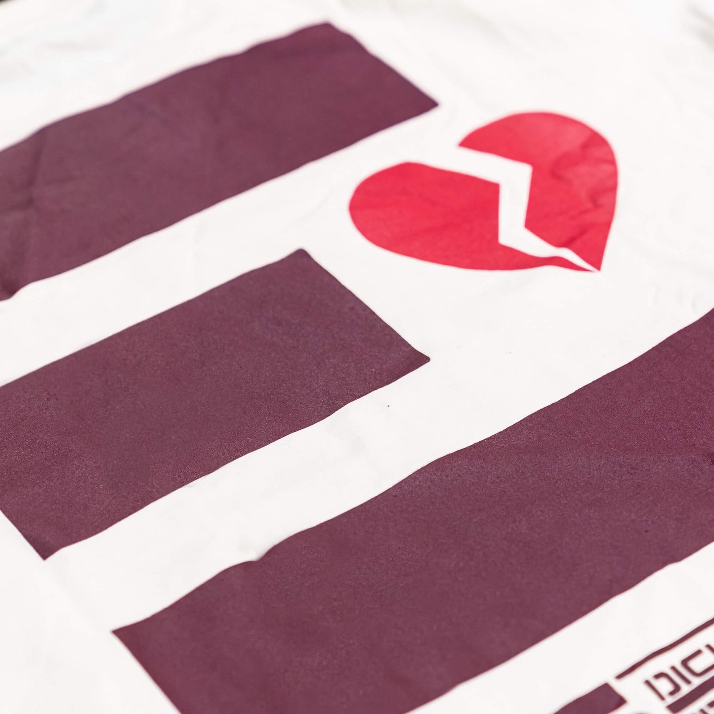 Edicion Especial Broken Heart - Long Sleeve Shirt (beige/burgundy)