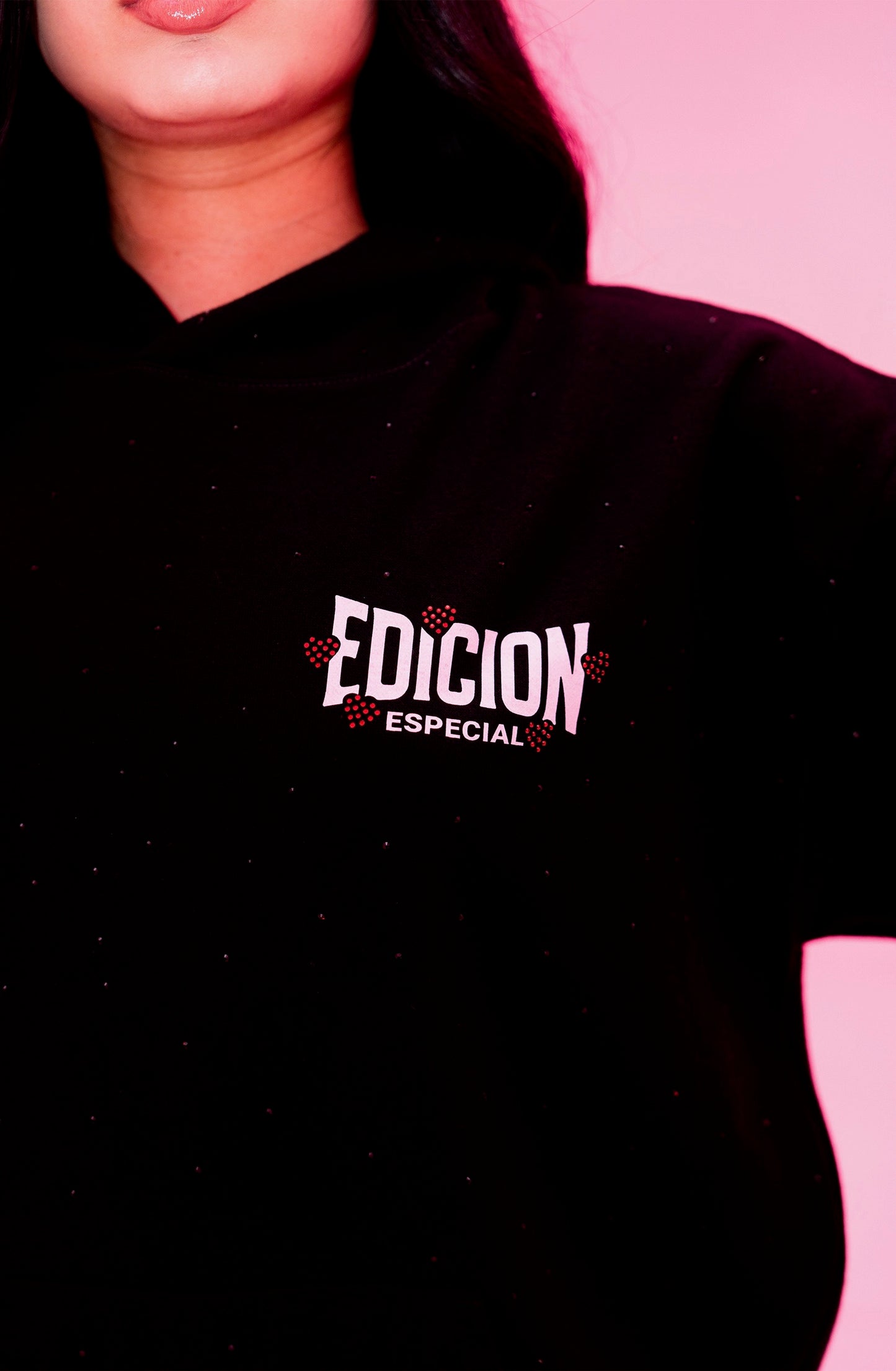 EDICION RHINESTONE HOODIE