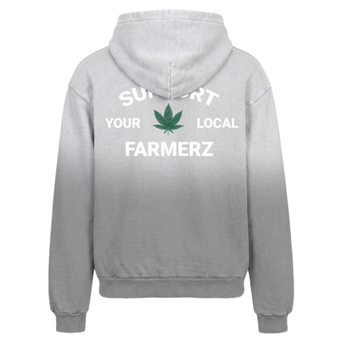 Support Your Local Farmerz Grey Hoodie