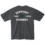 Support Your Local Farmerz Grey Tee