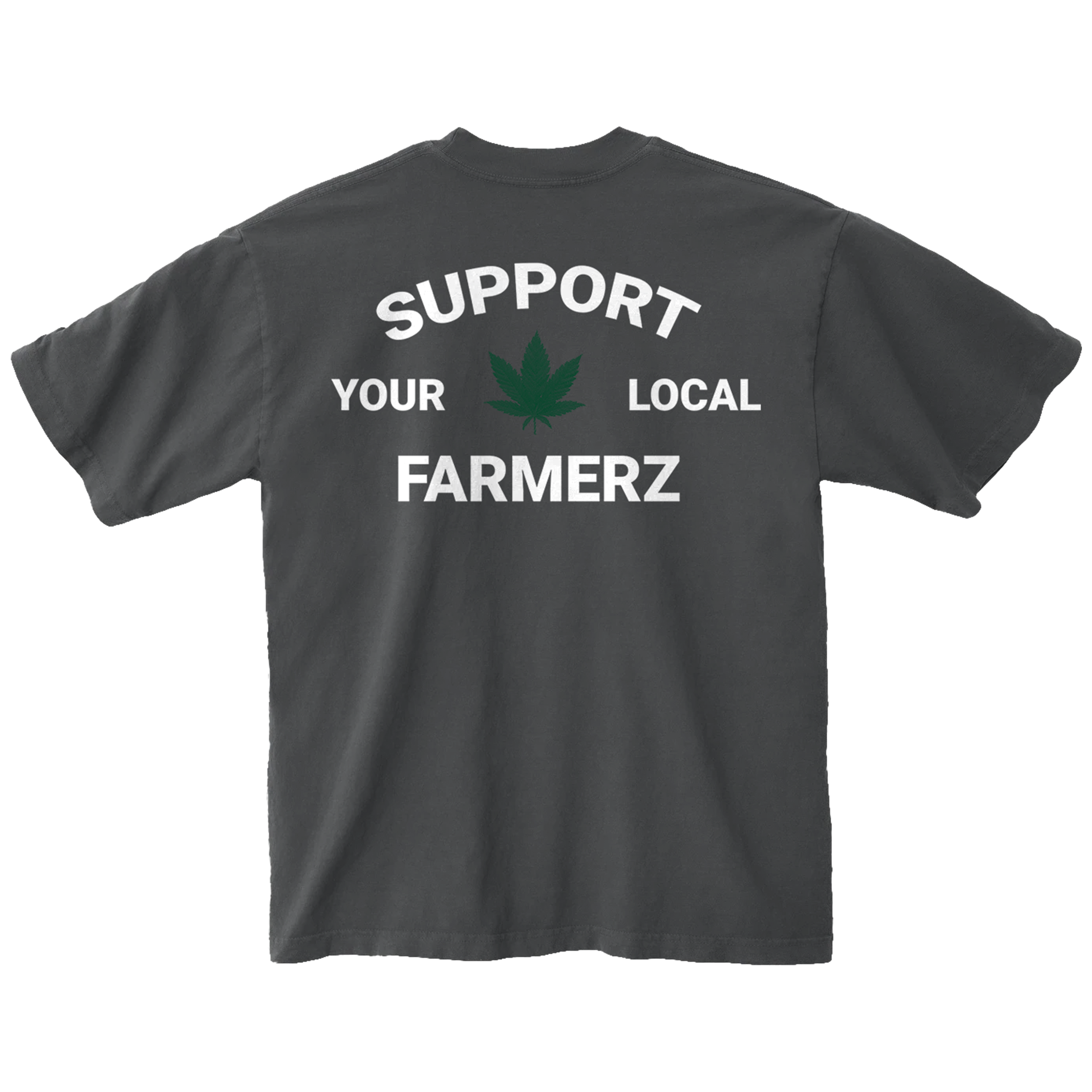 Support Your Local Farmerz Grey Tee
