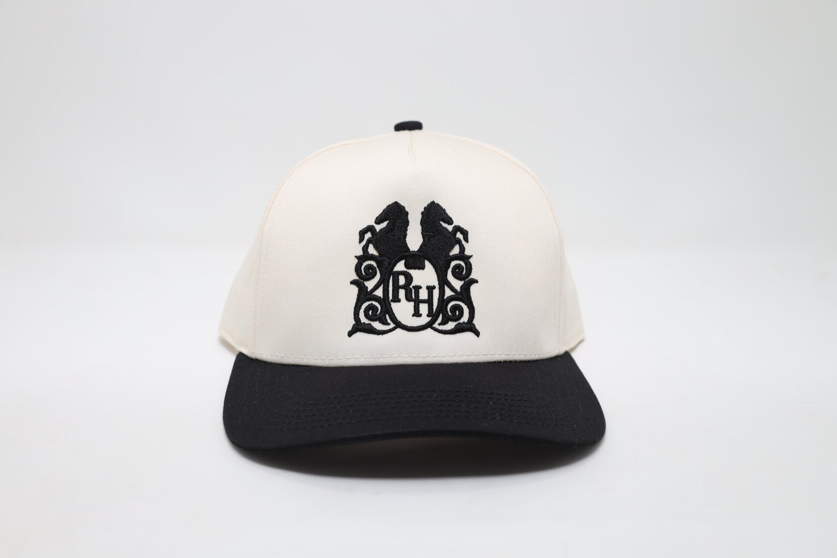 Rancho Humilde Logo Hat Black/White
